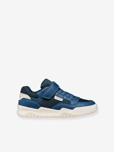 Baskets Perth Geox blanc+bleu+kaki 8 - vertbaudet enfant 