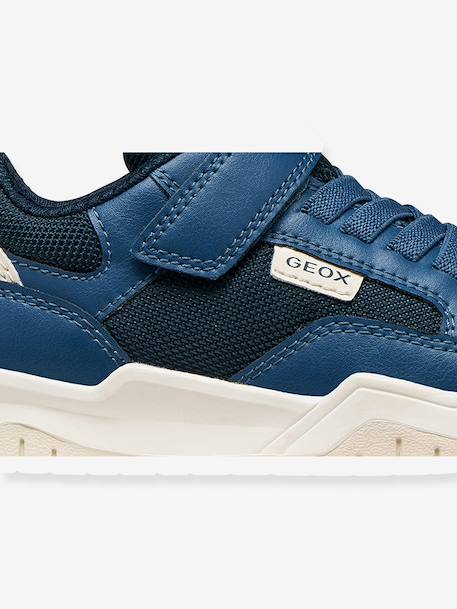 Baskets Perth Geox blanc+bleu+kaki 13 - vertbaudet enfant 