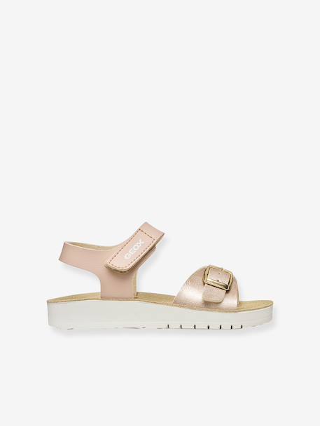 Sandales J SANDAL COSTAREI GI or+rose pâle 7 - vertbaudet enfant 