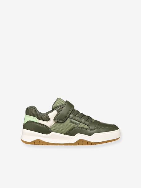 Baskets Perth Geox blanc+bleu+kaki 15 - vertbaudet enfant 