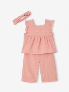-Ensemble bébé fille broderie anglaise