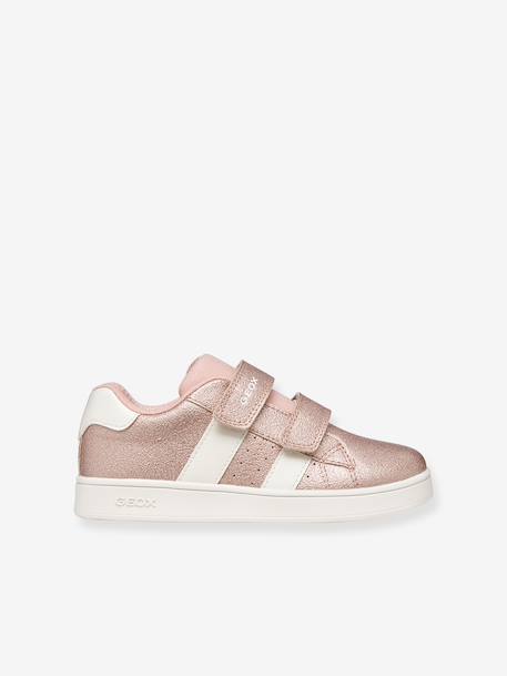 Baskets J ECLYPER GIRL geox rose+rose pâle 8 - vertbaudet enfant 