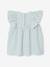 Robe bébé en seersucker carreaux vert+vanille 2 - vertbaudet enfant 