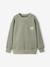 Lot 2 sweats manches longues graffiti vert sauge 6 - vertbaudet enfant 