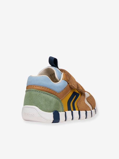 Baskets premiers pas Lupidoo Geox caramel 3 - vertbaudet enfant 