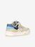 Baskets Perth Geox blanc+bleu+kaki 3 - vertbaudet enfant 