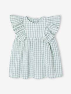 Bébé-Robe, jupe-Robe bébé en seersucker