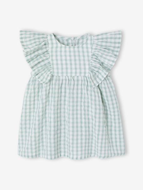 Bébé-Robe bébé en seersucker