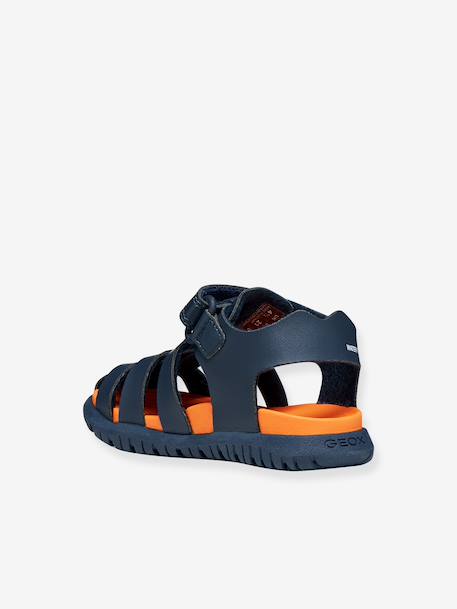Sandales enfant Fusbetto GEOX bleu+marine 9 - vertbaudet enfant 