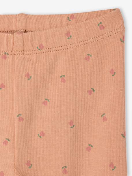Lot de 2 leggings bébé Basics rose+vert sauge 5 - vertbaudet enfant 