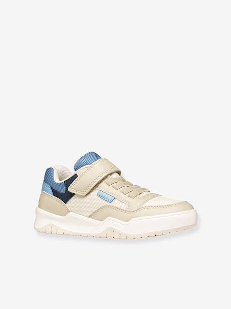 Baskets Perth Geox blanc+bleu+kaki 1 - vertbaudet enfant 