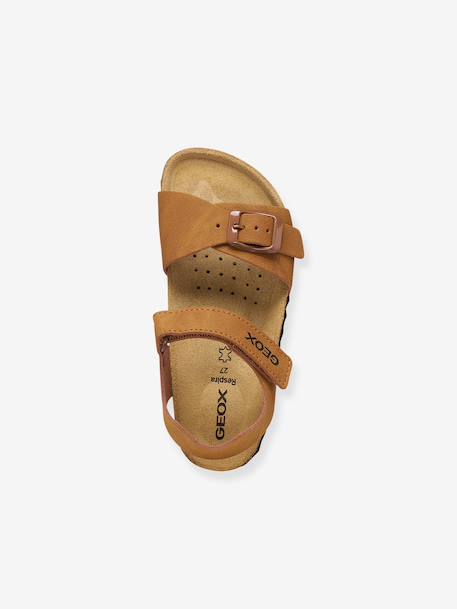Sandales J GHITA BOY bleu+marron+NAVY RED 11 - vertbaudet enfant 