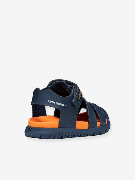 Sandales enfant Fusbetto GEOX bleu+marine 10 - vertbaudet enfant 
