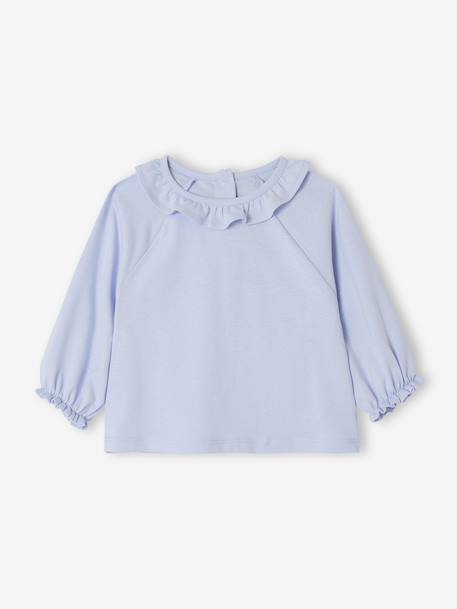 Lot 2 T-shirts manches longues collerette écru 3 - vertbaudet enfant 