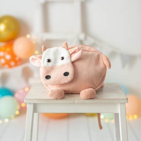 Sac à dos vache en coton doux Pink 3 - vertbaudet enfant 