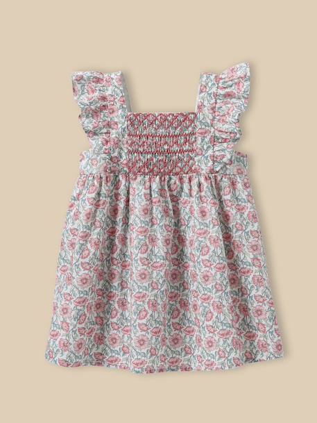 Bébé-Robe en tissu liberty victoire - collection fêtes et mariages