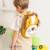 Sac à dos lion en coton doux White and orange 4 - vertbaudet enfant 