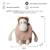 Sac à dos singe en coton doux Pink 6 - vertbaudet enfant 