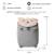 Sac à dos souris en coton doux Pink and grey 6 - vertbaudet enfant 