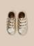 Baskets en cuir irisé fille Dore 3 - vertbaudet enfant 
