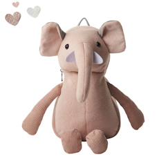 Sac à dos éléphant en coton doux  - vertbaudet enfant
