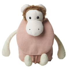 Sac à dos singe en coton doux  - vertbaudet enfant