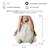Sac à dos lapin en coton doux White and pink 6 - vertbaudet enfant 