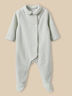 Bébé-Pyjama, surpyjama-Dors bien en velours bébé