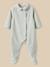 Dors bien en velours bébé Blanc doux+Vert clair 7 - vertbaudet enfant 