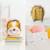 Sac à dos lion en coton doux White and orange 5 - vertbaudet enfant 