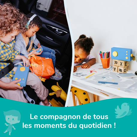 Fabrique à histoires avec casque et coque Bleu+Vert+Vert / Jaune+Violet 3 - vertbaudet enfant 