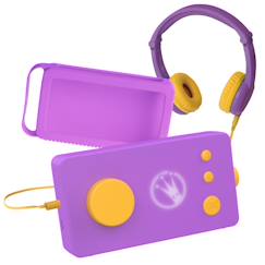 Jouet-Fabrique à histoires avec casque et coque