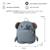 Sac à dos rhinocéros en coton doux Blue 6 - vertbaudet enfant 