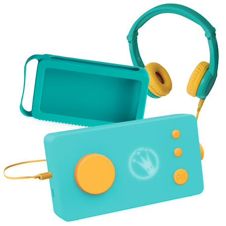 Fabrique à histoires avec casque et coque Bleu+Vert+Vert / Jaune+Violet 6 - vertbaudet enfant 
