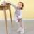 Grand bavoir avec poche tiny team cat Mauve 4 - vertbaudet enfant 