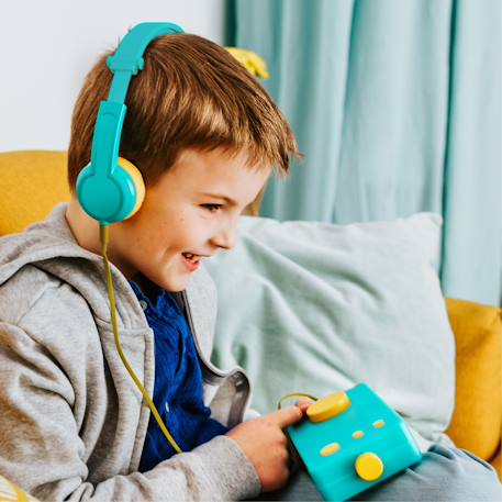 Fabrique à histoires avec casque et coque Bleu+Vert+Vert / Jaune+Violet 17 - vertbaudet enfant 