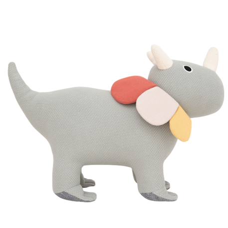 Grande peluche siège d’appoint tricératops Grey 2 - vertbaudet enfant 