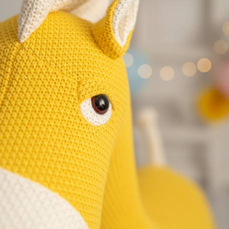 Grande peluche siège d’appoint cheval Yelow 5 - vertbaudet enfant 