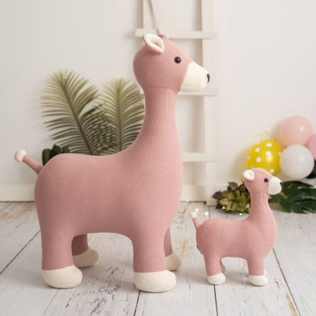Grande peluche siège d’appoint cerf Pink 5 - vertbaudet enfant 