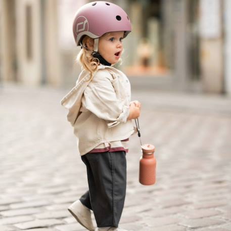Casque wildberry xxs (45-51 cm) Rose, gris, blanc 3 - vertbaudet enfant 