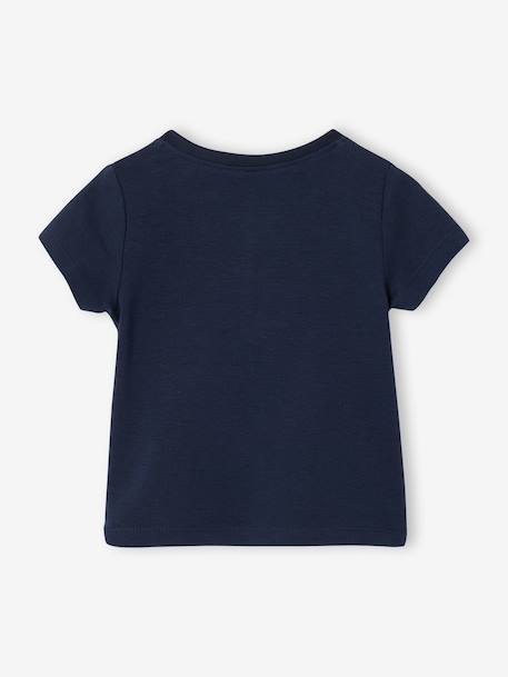 Polo manches courtes personnalisable marine 3 - vertbaudet enfant 