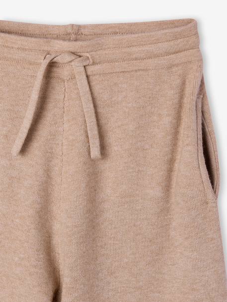 Ensemble pantalon large fille beige chiné 6 - vertbaudet enfant 