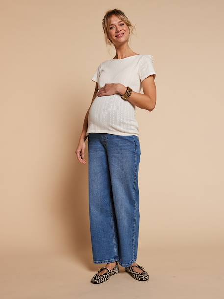 Jean large de grossesse double stone 2 - vertbaudet enfant 