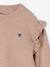 Ensemble pantalon large fille beige chiné 5 - vertbaudet enfant 
