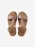 Sandales cuir fille Light gold+marron+marron imprimé 18 - vertbaudet enfant 