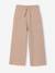 Ensemble pantalon large fille beige chiné 2 - vertbaudet enfant 