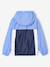 Blouson garçon coupe-vent colorblock bleu moyen+kaki+vert d'eau 2 - vertbaudet enfant 