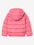 Doudoune fille légère à capuche marine+rose+vert de gris+vieux rose 10 - vertbaudet enfant 