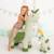 Lot 2 peluches licornes ailées coton Light and dark green 2 - vertbaudet enfant 