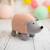 Peluche hérisson mini en coton Pink and grey 1 - vertbaudet enfant 